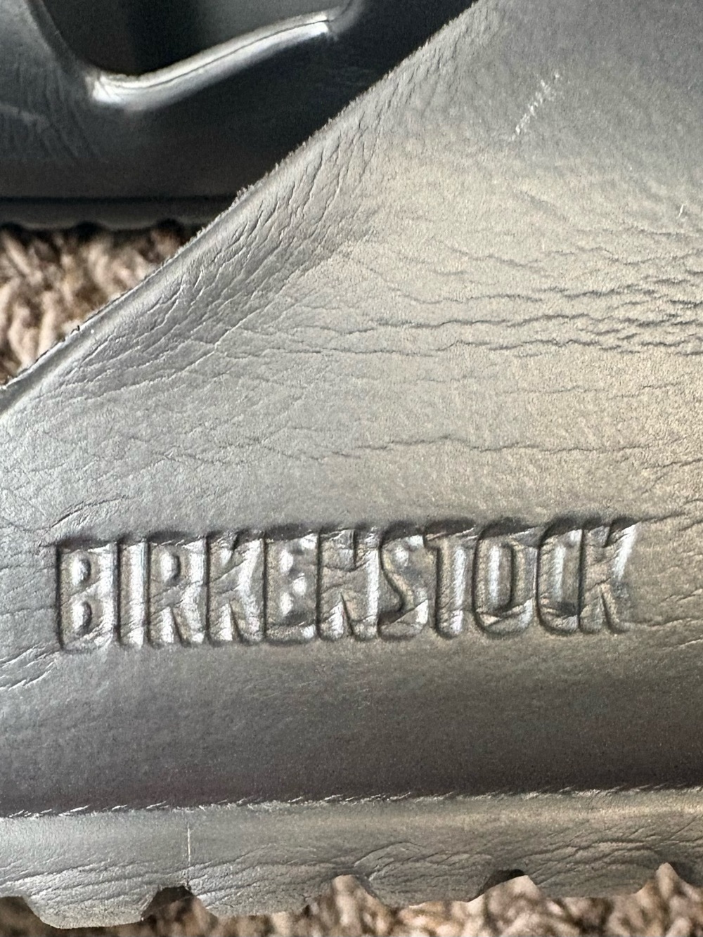 Birkenstock Gray Double-Strap EVA Sandals - Picture 2 of 4